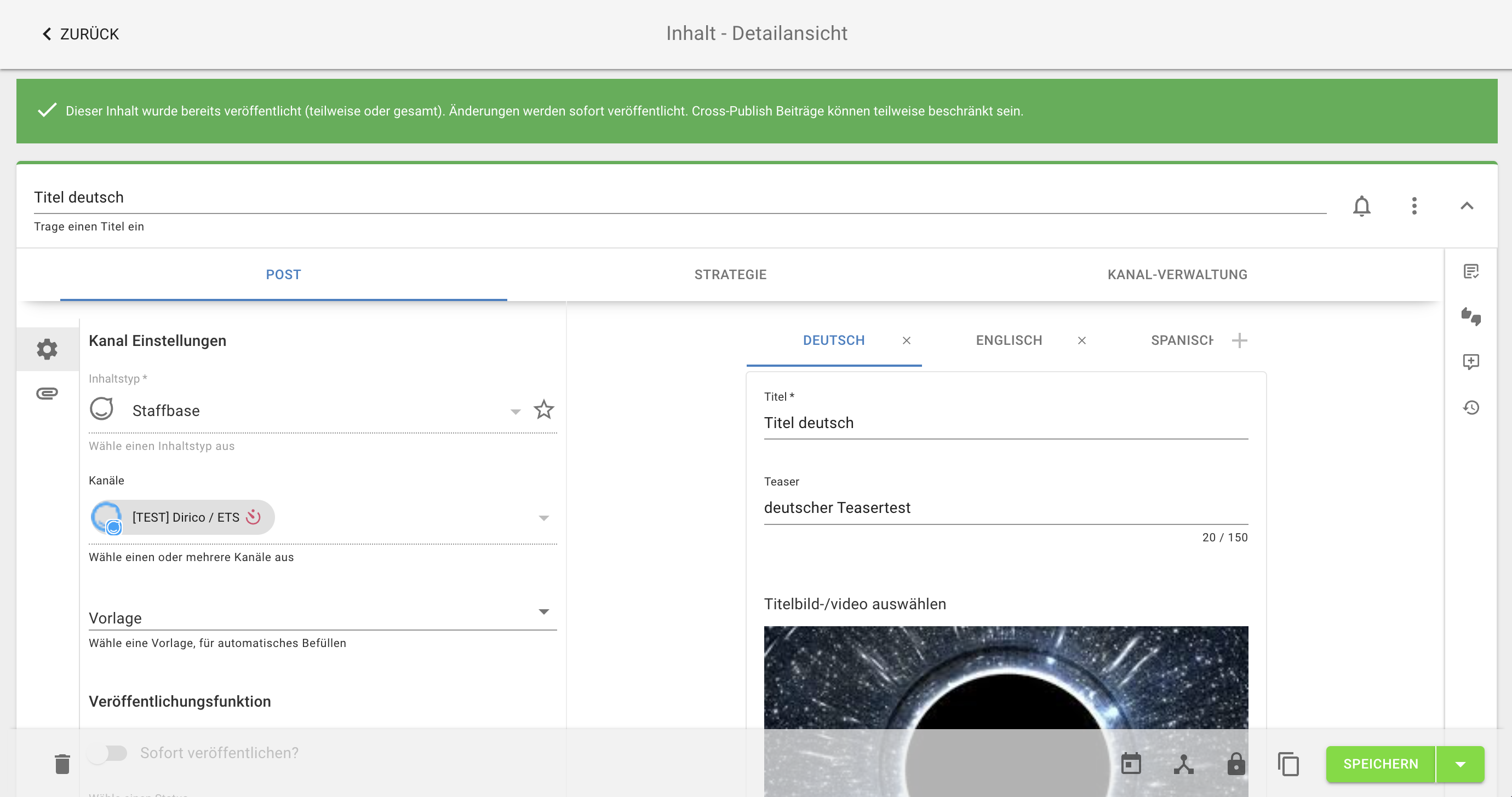 Arbeiten mit der Staffbase-Integration von Communications Control ...