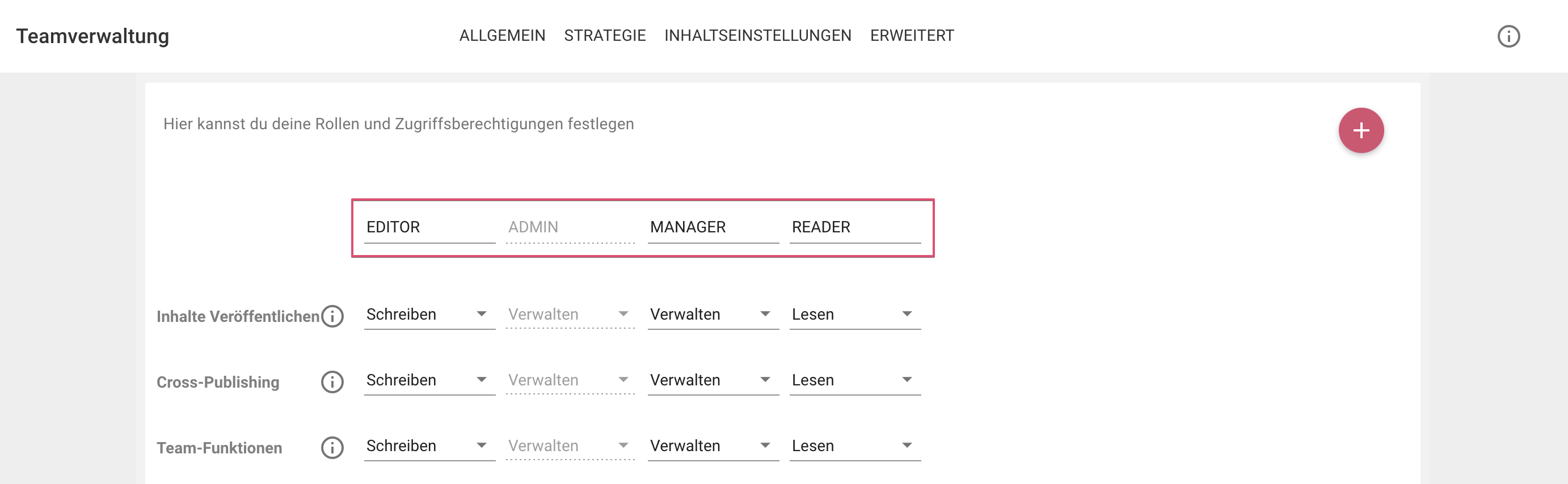 Zuweisen Verschiedener Rollen In Communications Control – Staffbase ...