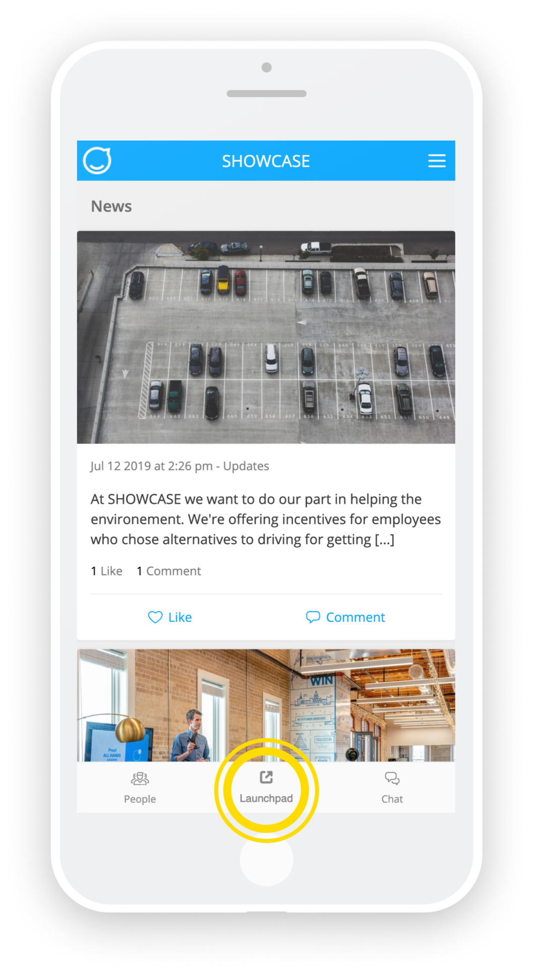 Quick Link Launchpad mobile View.png