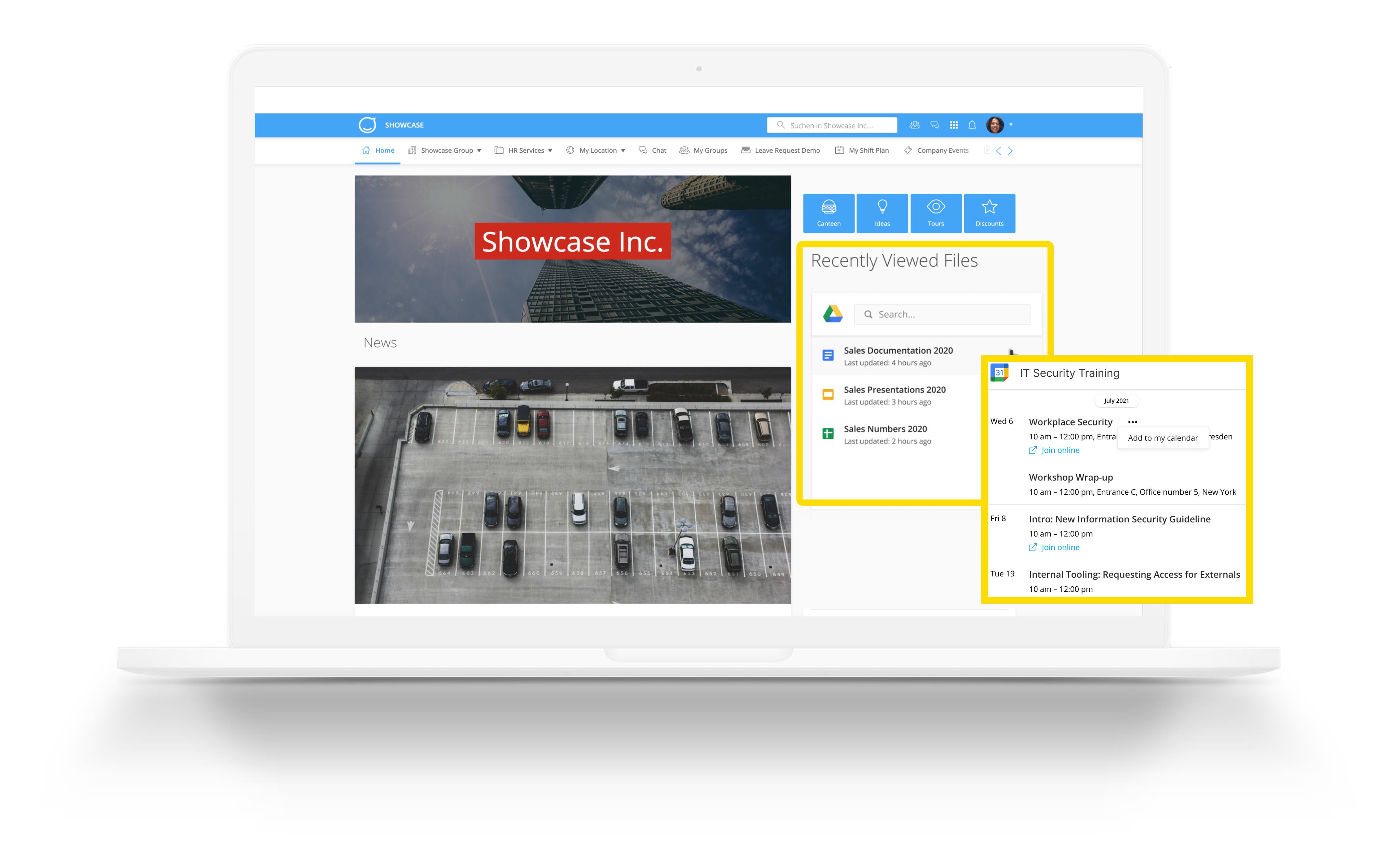 Google Widgets