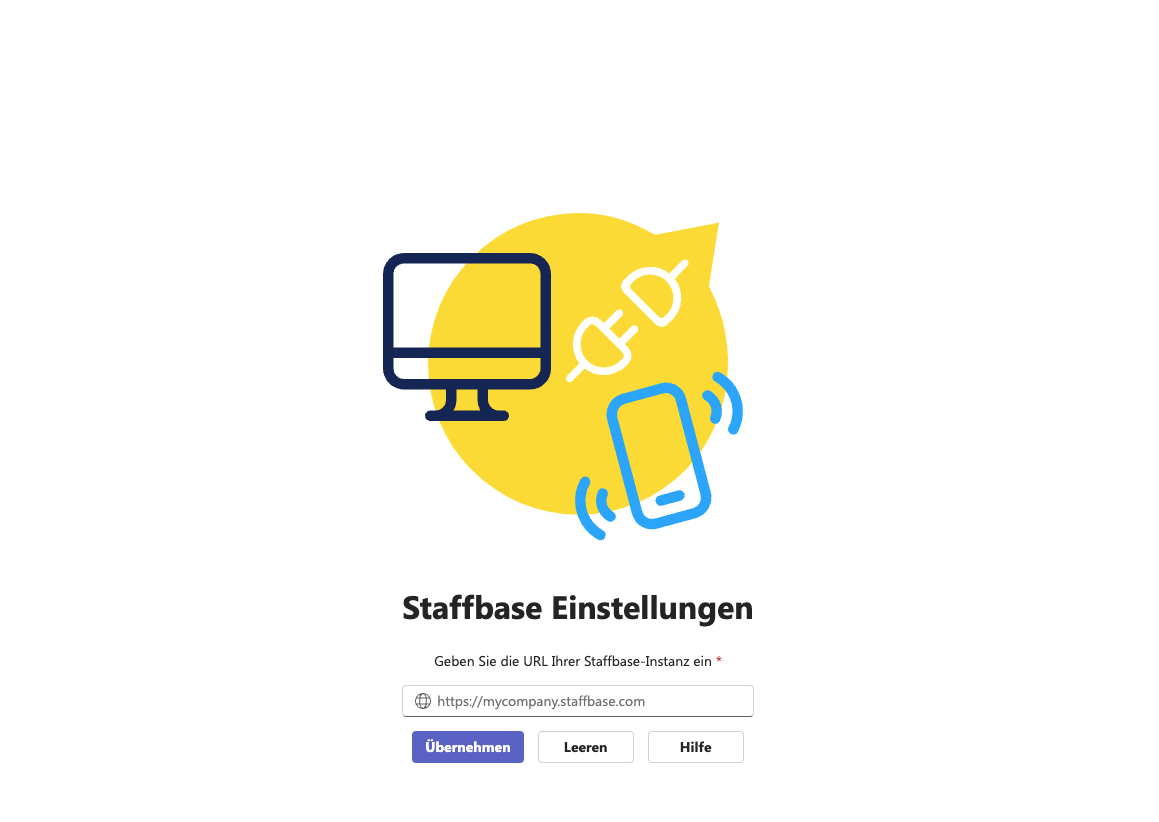 Staffbase Optionen