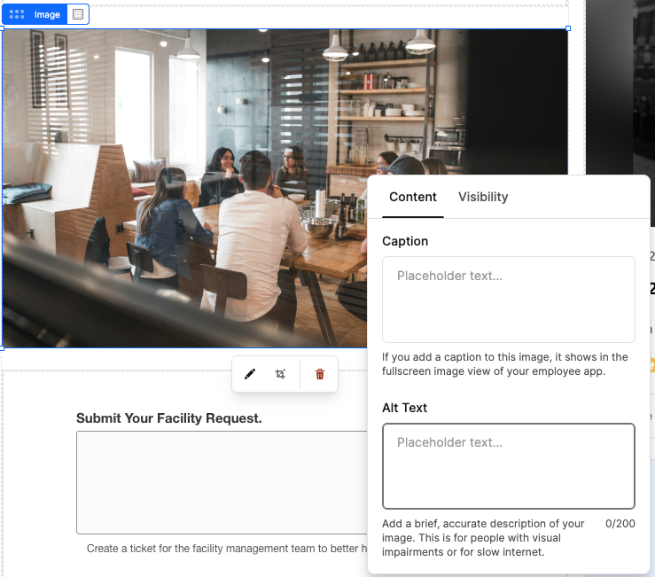 Configuration du texte alternatif pour les images
