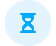 Speedometer icon representing faster answers to ad-hoc reporting questions