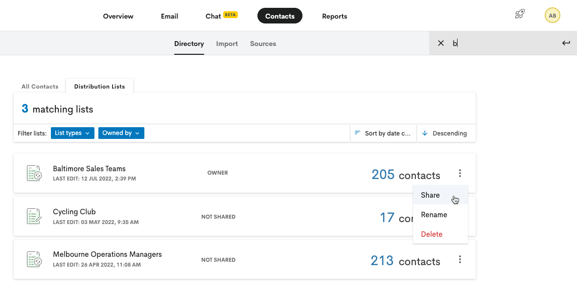 Managing Permissions for Your Employee Email Distribution Lists Staffbase Support Portal